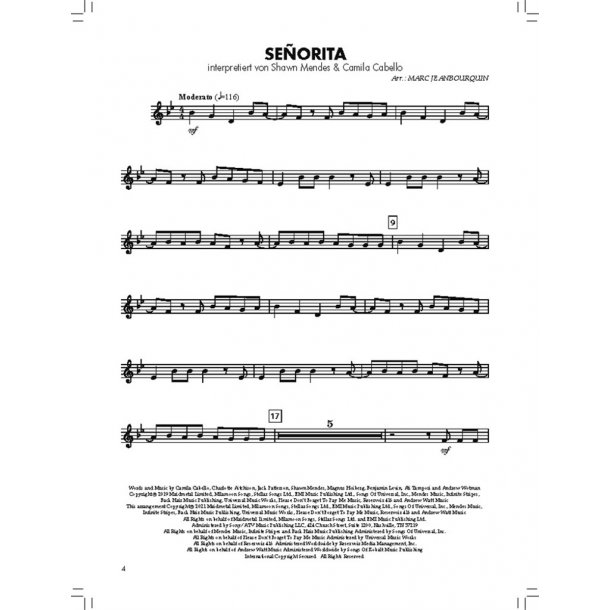 Bl&auml;serKlasse Chart-Hits - Stabspiele : Angesagte Popnummern f&uuml;r den gro&szlig;en Auftritt